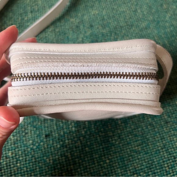 Vtg 1995 Coach Legacy Kit Bag In Bone With Tag - Rare! - Picture 7 of 12